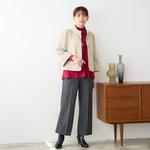 Свитер с баской Lobjie, цвет Red - фото 4