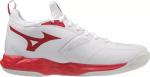 Женские волейбольные кроссовки Mizuno Wave Dimension, белый/красный - фото 3