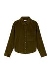 Блуза Marc O'Polo CHEST POCKET LONGSLEEVE, Mossy Olive/Olive - фото 6
