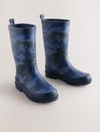 Резиновые сапоги Next, синий/темно-синий/опаловый - фото 3