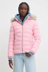 Пуховик Tommy Jeans, розовый - фото 2