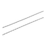 ANTA Copper Alloy Necklaces Unisex Bright Silver - фото 7