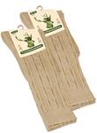 Носки Cotton Prime Zopfmuster, бежевый - фото