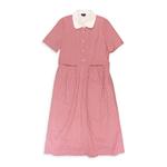 Клетчатое платье с карманами Red Sun Callipygian - фото