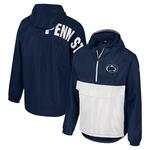 Мужская синяя куртка-анорак Penn State Nittany Lions Reloaded с полумолнией Colosseum - фото
