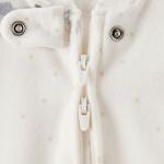 Детское одеяло-комбинезон с длинными рукавами Carter'S, Grey Elephant - фото 2