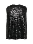 Топ Malikka с пайетками Part Two, Black - фото 6