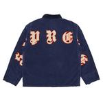 Куртка Supreme Old English Canvas Work Jacket, Navy - фото 2