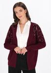 Кардиган usha Cardigan, Burgundy/Red - фото
