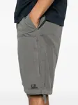 Шорты из хлопка рипстоп C.P. Company, серый - фото 5