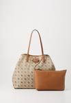 Сумка-шоппер Guess NEDA LARGE TOTE, Latte Logo/Beige - фото 2