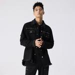 Джинсовая куртка унисекс Xinyinsu, синий - фото 7