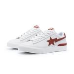 Футболка BAPE Mad Sta White Red A BATHING APE, белая WHP - фото 5