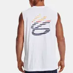 Майка карри мужской белый Under Armour, белый - фото 4