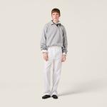 Куртка из хлопкового флиса на молнии MIU MIU, серый - фото 2