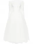 Платье миди с корсетом Ana Radu, белый - фото