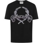 Футболка Laurel с вышивкой MOSCHINO, черный - фото