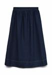 Юбка Vero Moda VMMAIKEN HOHE TAILLE MIDI, Dark Blue Denim/Dark-Blue Denim - фото 6