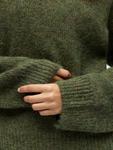Свитер OBJECT SAGGIA, Mottled Green - фото 2
