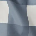 Постельное белье Primera «Basic Percale» в современном клетчатом дизайне, синий/белый - фото 4