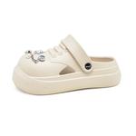 Сабо женские Exull Q, хаки - фото 3