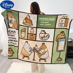 Disney Плед для ног 70х100 см, флис, утепленный - фото 3