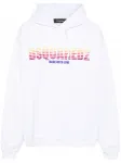 Худи с логотипом DSQUARED2, белый - фото
