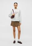 Толстовка Gina Tricot Sweatshirt, Light Grey Melange/Grey - фото 5