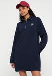 Платье Tommy Hilfiger SCRIPT ZIP , Dark Night Navy/Dark Blue - фото 4