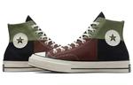 Кроссовки Converse Chuck 70 Plus Canvas унисекс, Black-green-brown - фото 6