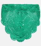 Треугольный топ крючком Anna Kosturova, Bright Green - фото