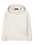 Karl Lagerfeld Kids худи с логотипом, белый - фото