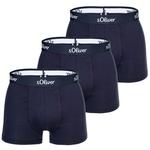 Боксеры S Oliver Boxershort 3 шт, морской - фото