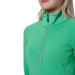 Куртка женская Luhta Ilvesoja - зеленая - фото 6