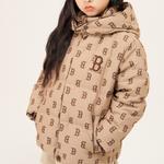 Детская утепленная куртка MLB, хаки - фото 8