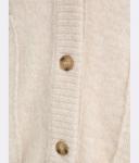 Кардиган женский Calvin Klein Jeans с накладными карманами, бежевый - фото 4