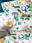 Комплект из пододеяльников и наволочки John Lewis ANYDAY Easy Care Jungle Boogie Reversible - фото 4