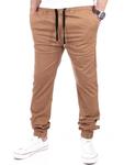 Брюки чинос RESLAD Chino Jogger, коричневый - фото