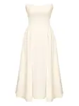 Платье миди с корсетом Post Meridiem, слоновая кость - фото
