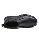 Черные мужские ботинки YEDANI, Черные однослойные туфли - фото 10