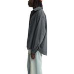 Рубашка мужская черная Zara, черный - фото 5