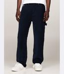 Вельветовые брюки Relaxed fit Tommy Jeans, синий - фото