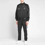 Куртка Air Jordan x PSG Crossover Alphabet Printing Long Sleeves Zipper Jacket Black, черный - фото 2
