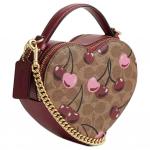 COACH Сердечко из ткани с покрытием - фото 2