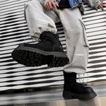 Chi Wolf Ботинки Unisex Black/Yellow/Green - фото 8