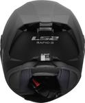 Шлем LS2 ff820 rapid iii, Black Matt - фото 4