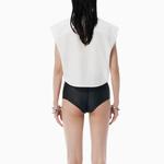 Рубашка SS25 женская Alexander Wang, белый - фото 3