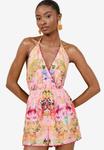 Комбинезон REGULAR FIT - PRINTED COVER-UP Lipsy, розовый - фото
