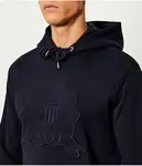 Толстовка Regular fit Gant, синий - фото 4