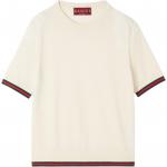 Extra Fine Knit Top GUCCI, бежевый - фото 2